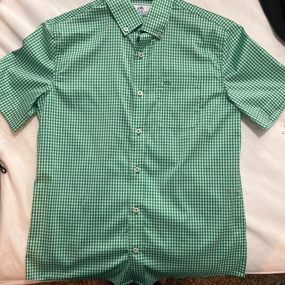 Southern Tide Gingham Shirt